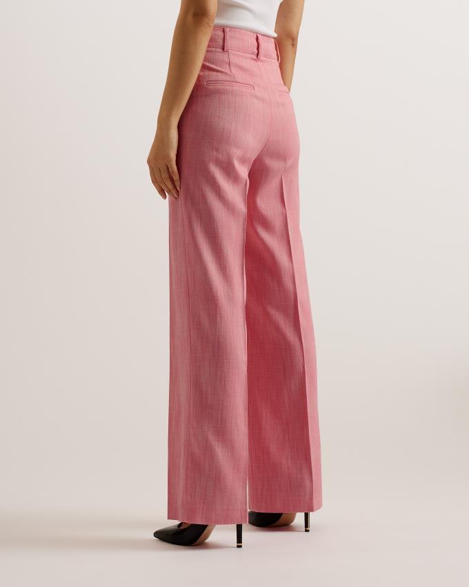 Pantalon Ted Baker Tailored Wide Leg Woven Rose Femme | LUR-36140849